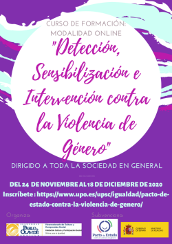 2020.09.30. Curso _Detección, Sensibilización e Intervención contra la Violencia de Género_