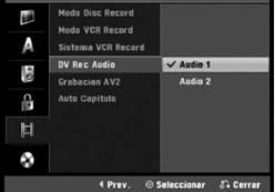 DV Rec Audio