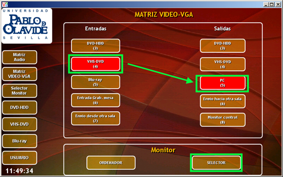 Matriz Video-VGA