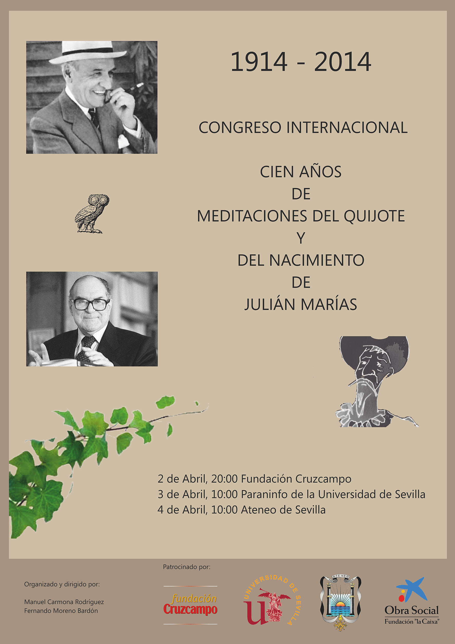 Cien años de Meditaciones del Quijote y del nacimiento de Julián Marías