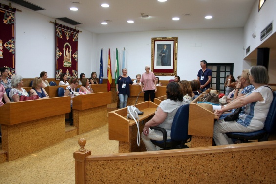 Concluye el I Encuentro Provincial con la visita a Lebrija de los estudiantes de La Puebla del Río 