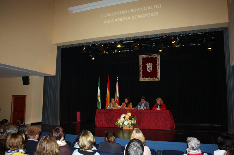 II Encuentro Provincial del Aula Abierta de Mayores - Inauguración