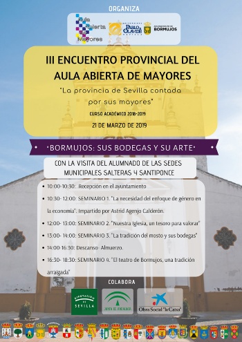 Bormujos recibe a los estudiantes mayores de las sedes municipales de Salteras y Santiponce