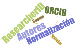 Nube de palabras ORCID_Google_ResearcherID