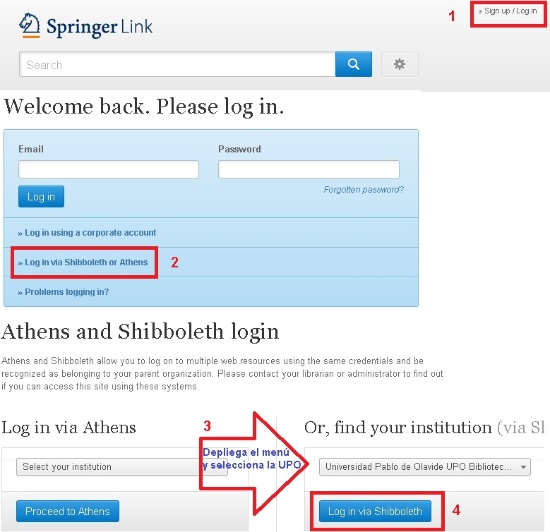 Springerlink acceso SIR