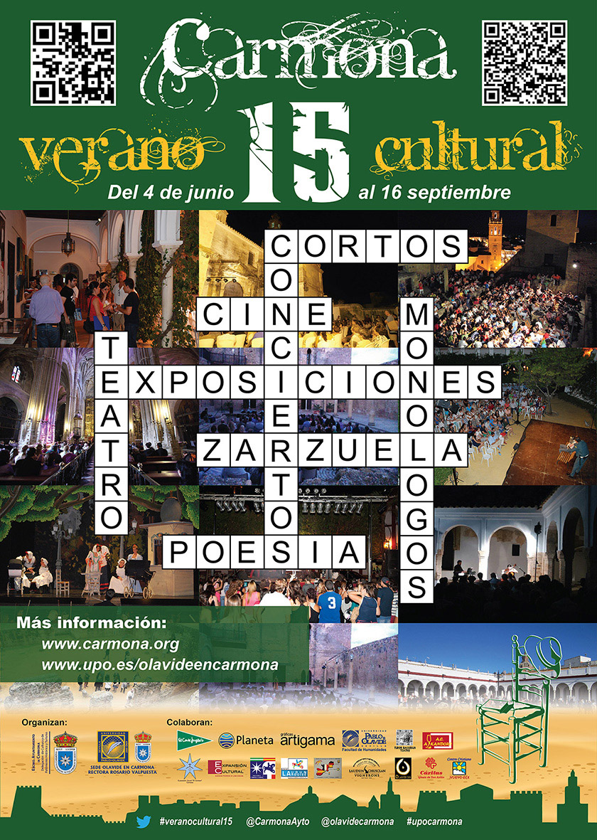 Cartel Verano Cultural 2015