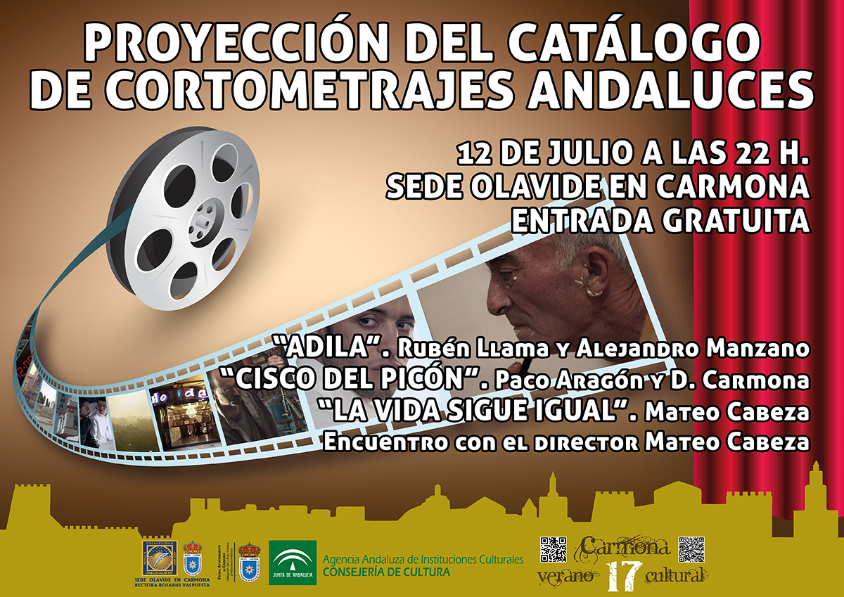 Proyección del catálogo de cortometrajes andaluces