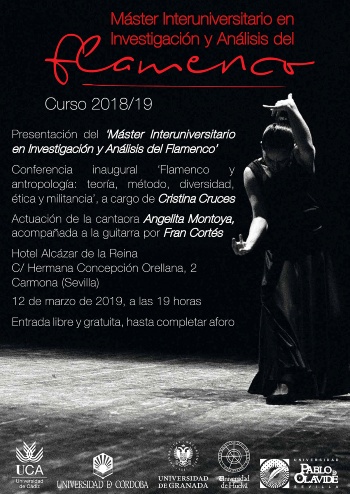Inauguración del Máster Interuniversitario en Investigación y Análisis del Flamenco