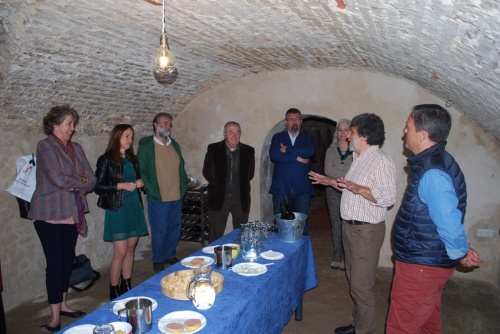 Visita de la Academia Sevillana de Gastronomía y Turismo a la sede de la Universidad Pablo de Olavide en Carmona