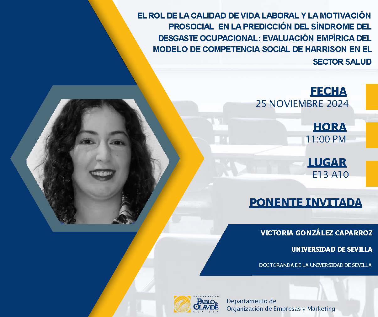 Seminario Victoria González
