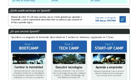 Folleto Sputnik 2026