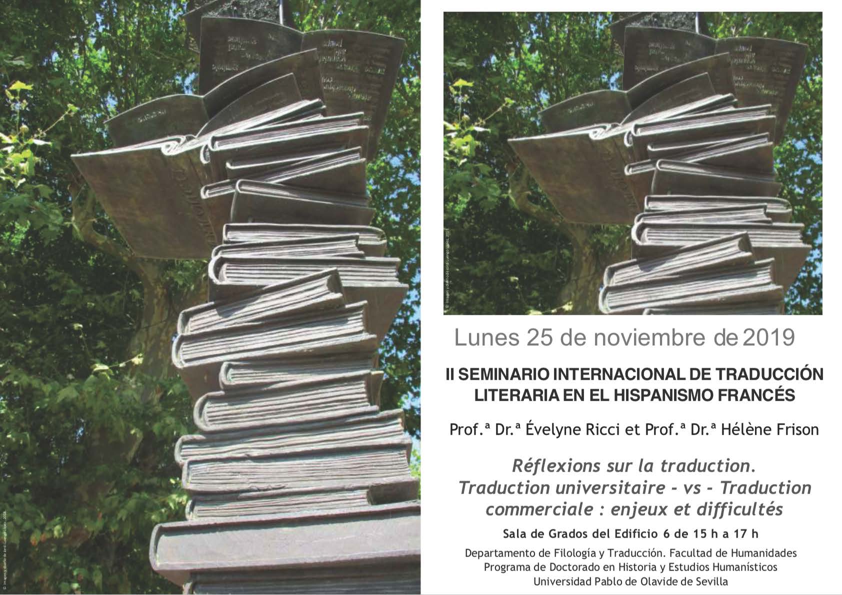De¿pliant. II Seminario Internacional de Traduccio¿n Literaria en el Hispanismo france¿s (1)_Página_1