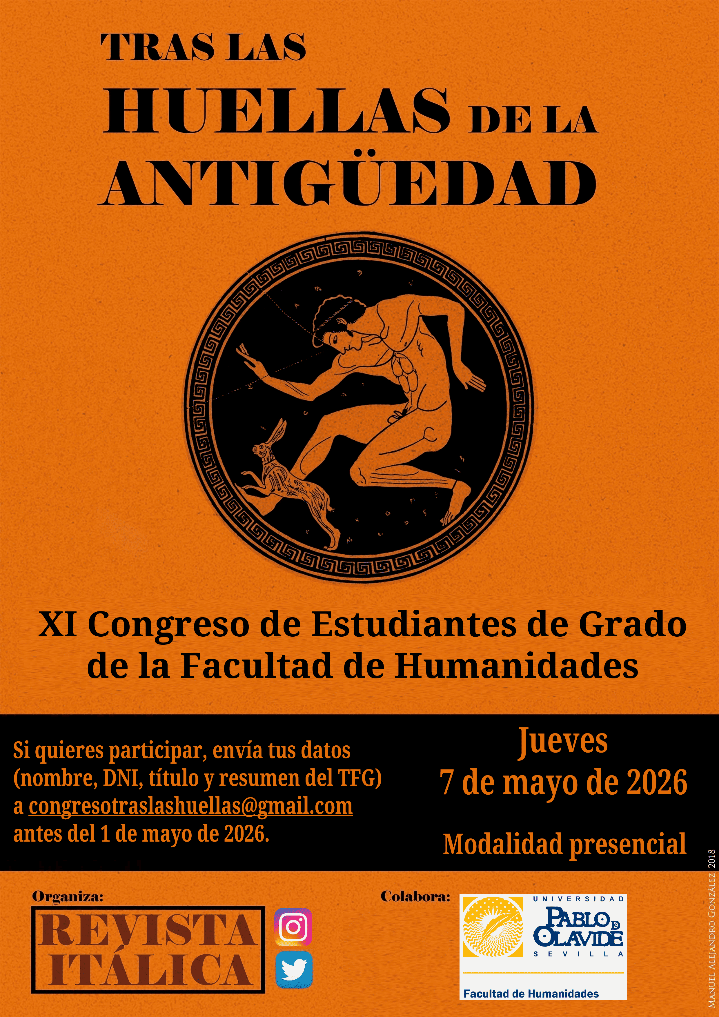 Cartel CfP XI Congreso Tras las Huellas