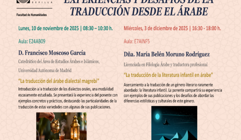 Cartel Experiencias y desafíos traducción Árabe-fotor-20251030175157