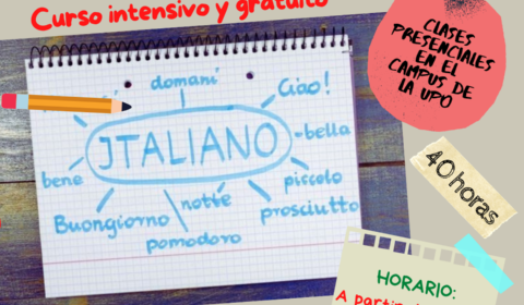 Cartel curso italiano 2026