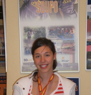 Laura Molina Fernández, estudiante de Ciencias Ambientales 