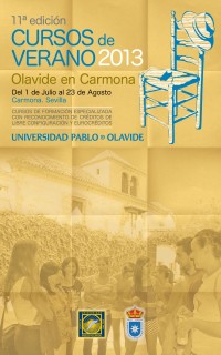 XI edición de los Cursos de Verano de la UPO, cartel