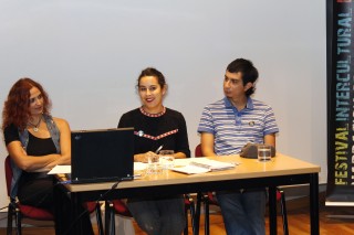Sandra Cerezo, Alicia Remesal y Jhon Ardilla 