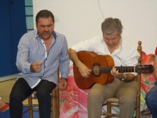 Jesús Ponce (cante) y Paco Rey (guitarra)