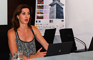 Cristina Ybarra en el Curso de Verano impartido en Carmona