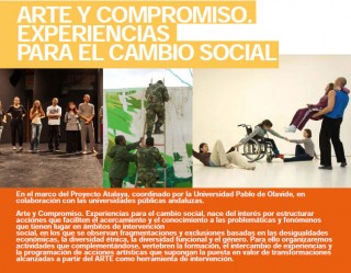 ‘Arte y Compromiso. Experiencias para el cambio social’ - cartel