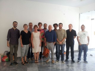 Los participantes en el workshop, en la sede del LIPPO