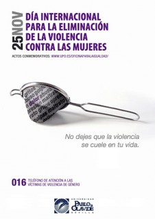 La IV Campaña “No dejes que la violencia se cuele en tu vida” se desarrollará hasta el próximo 30 de noviembre