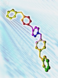 Estructura molecular del polímero. Fuente: PASIEKA / SCIENCE PHOTO LIBRARY / Universal Images Group