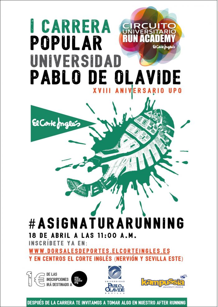 La I Carrera Popular Universidad Pablo de Olavide se celebrará el próximo  18 de abril – DUPO – Diario de la Universidad Pablo de Olavide