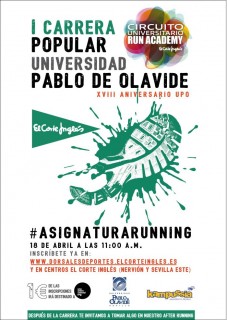 La UPO, primera parada del Circuito Interuniversitario Run Academy, patrocinado por El Corte Inglés