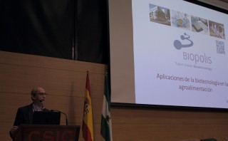 Daniel Ramón Vidal, consejero delegado de Biopolis S.L., ha impartido la conferencia inaugural