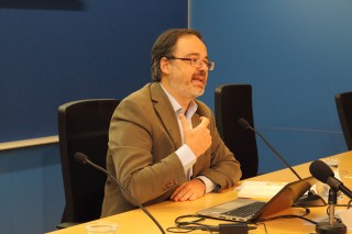El sociólogo Fernando Vidal ha impartido la conferencia inaugural del encuentro. 
