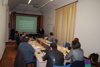 Imagen de los investigadores en un momento del workshop.