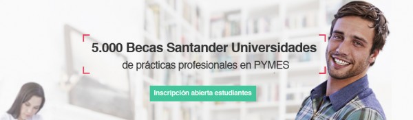 Becas Santander de Prácticas en PYMEs