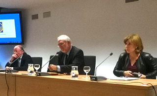 La conferencia inaugural  “El despido por causas objetivas, reforma y aportaciones jurisprudenciales” impartida por Enrique Henares 