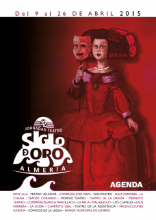 Cartel de la edición 2015 de las Jornadas de Teatro del Siglo de Oro de Almería