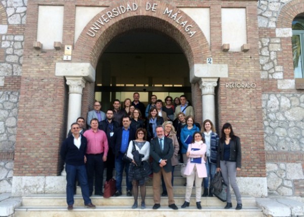 Imagen de los asistentes a la reunión celebrada en la Universidad de Málaga.