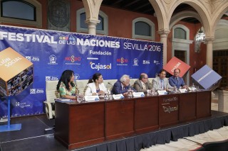 Presentación de la XXIII Edición del Festival de las Naciones en Sevilla