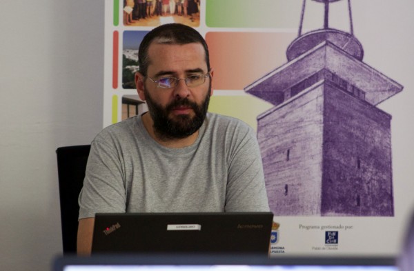 Javier Belloso, gerente de la empresa MiraMultimedia