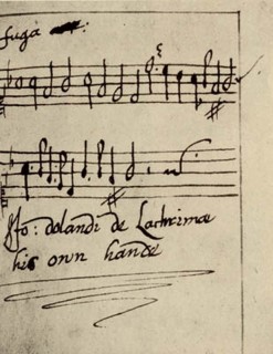 Manuscrito de John Dowland, músico contemporáneo de Shakespeare y Cervantes / Lebrecht Music & Arts / Universal Images Group