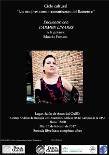 cartel Carmen Linares