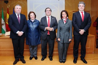 César Hornero, Flor María Guerrero , Vicente Guzmán, Pilar Ortiz y Juan Manuel Ramón 