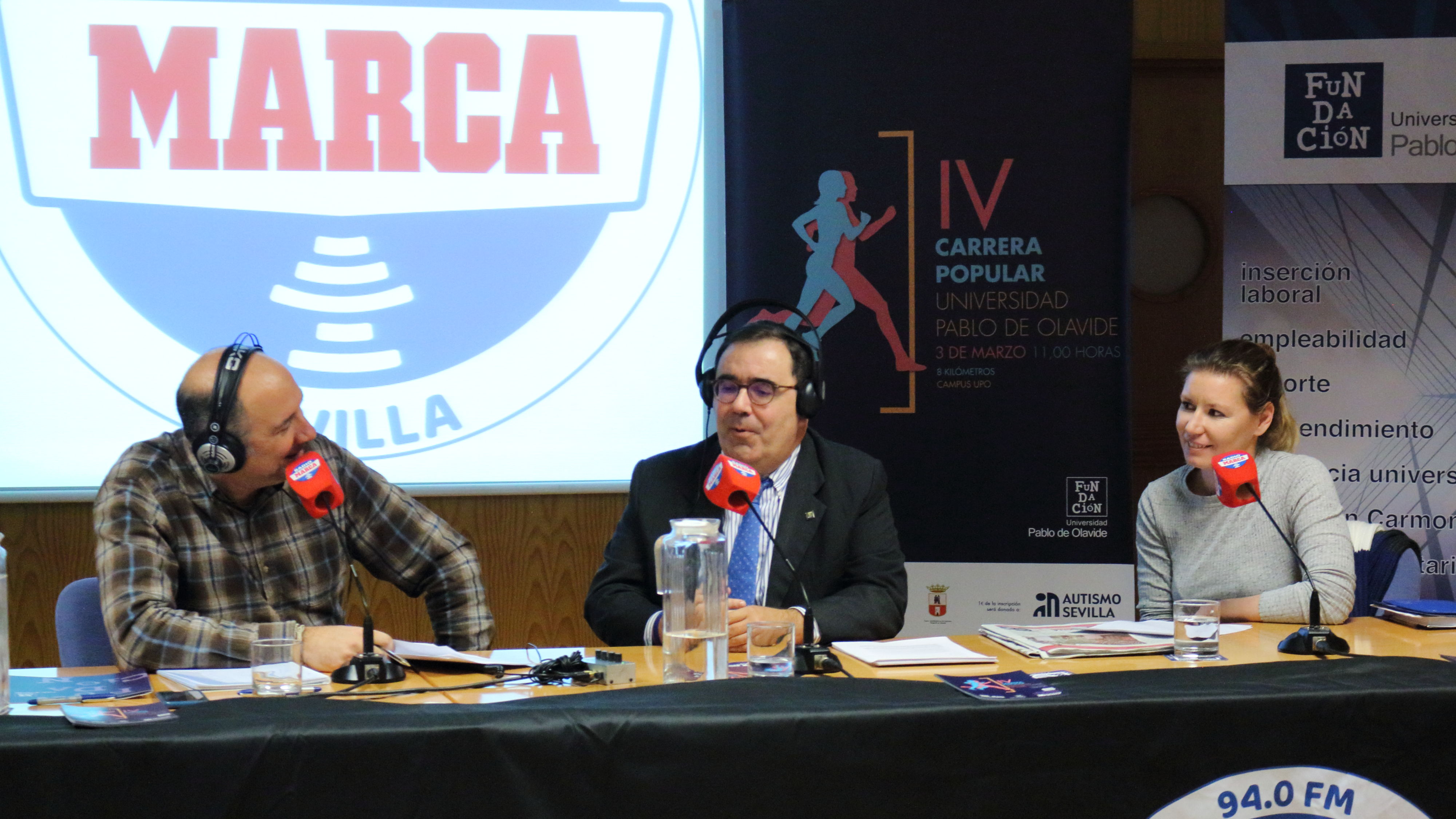 Radio Marca emite desde la UPO con motivo de la IV Carrera Popular que se  celebrará el 3 de marzo – DUPO – Diario de la Universidad Pablo de Olavide