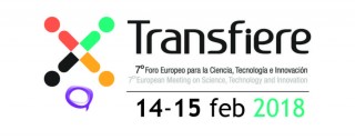 Logo Transfiere, 14 y 15 de febrero