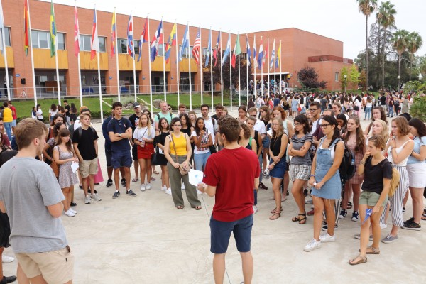 Jornada de Bienvenida para nuevos estudiantes de la UPO