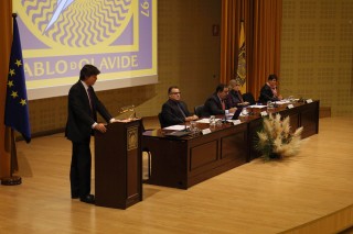 Francisco Oliva Blázquez, catedrático de Derecho Civil, ha impartido la lección inaugural