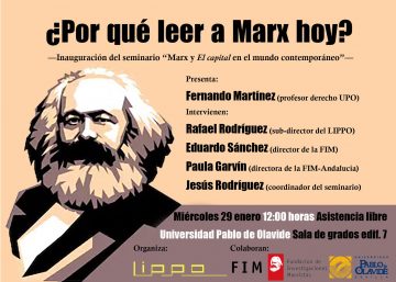Seminario ‘Marx y El Capital en el mundo contemporáneo’