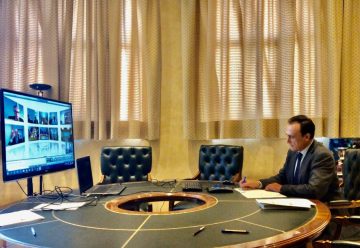  Videoconferencia EvAU presidente Villamandos