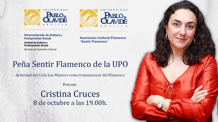 Charla de Cristina Cruces sobre Pastora Pavón