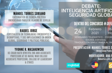 debate ‘Inteligencia artificial y la seguridad global’.